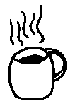 Yummy coffee with two sugars