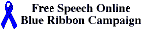 Blue Ribbon for Free speech online